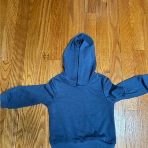 SHEIN Kids Blue Hoodie Sweater